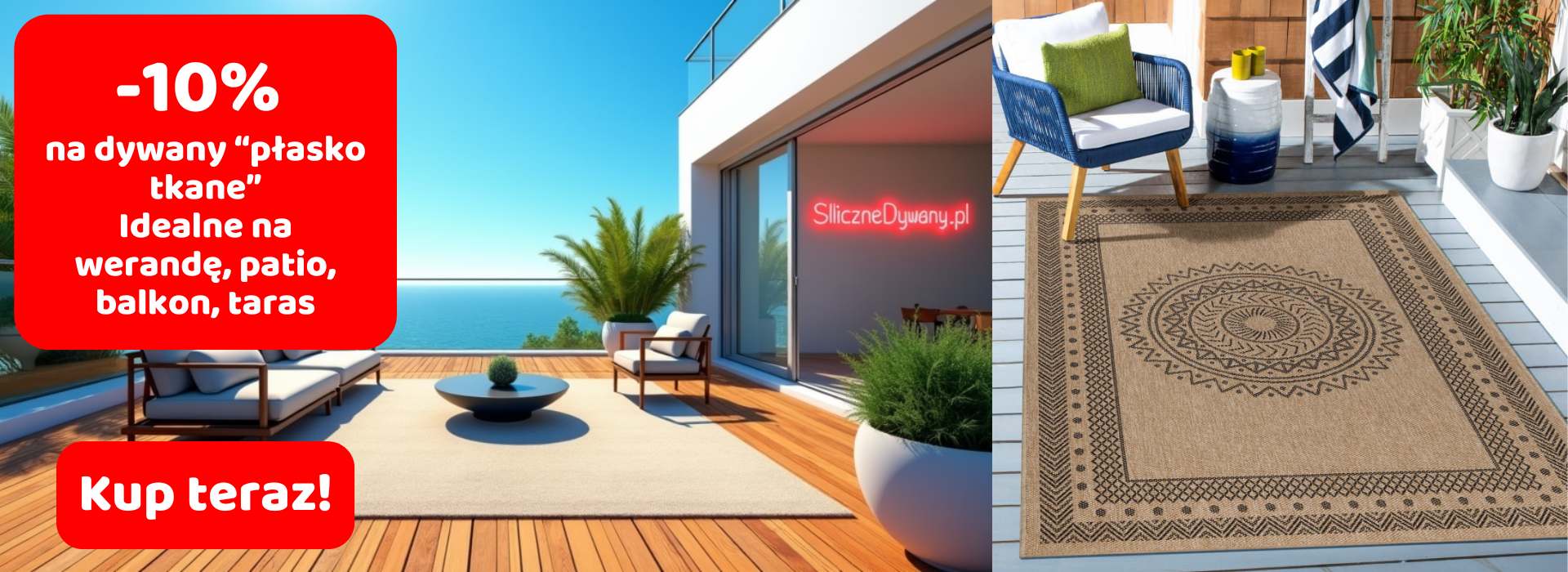 -10% na dywany zewnętrzne!