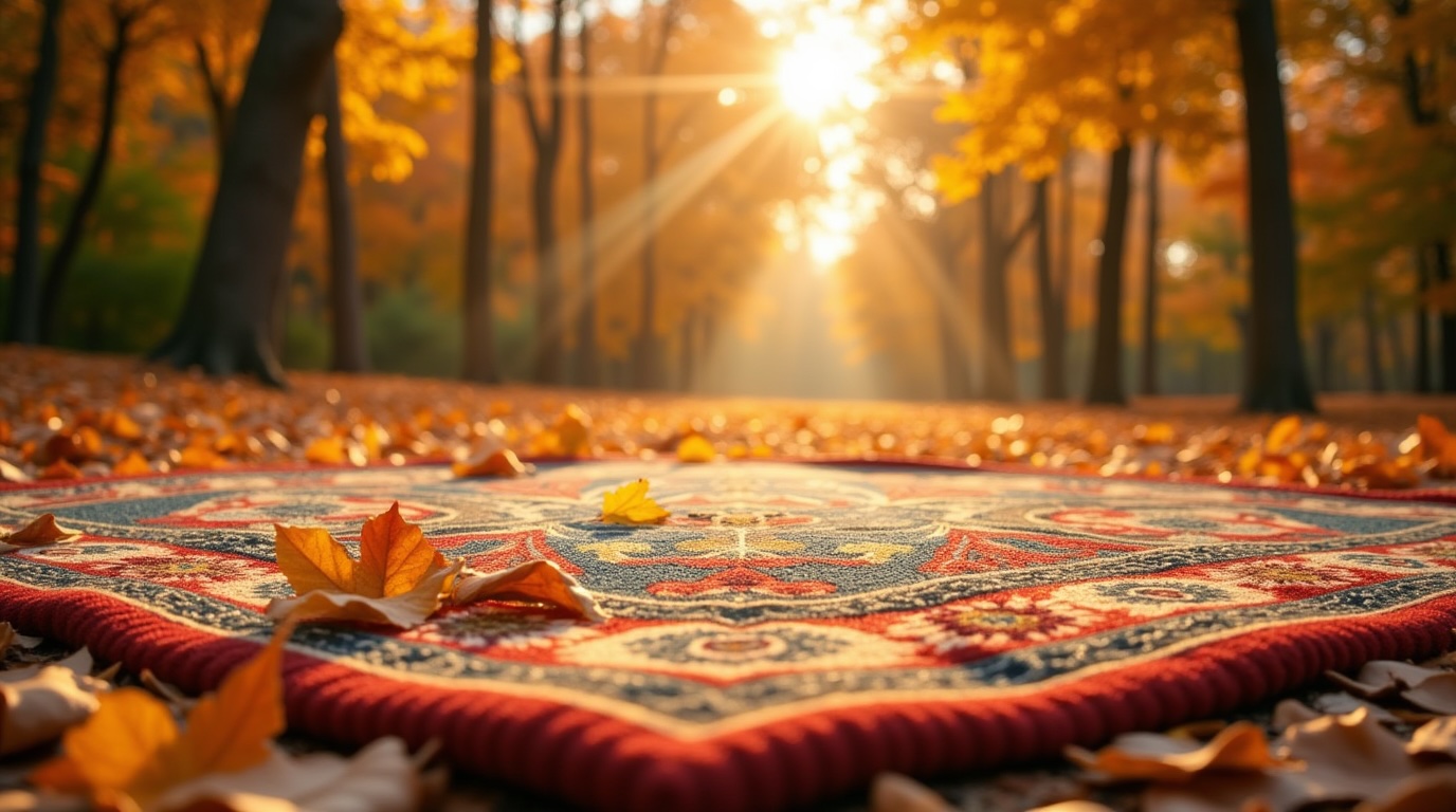 Jak ocieplić wnętrze jesienią? 7 pomysłów z dywanem w roli głównej